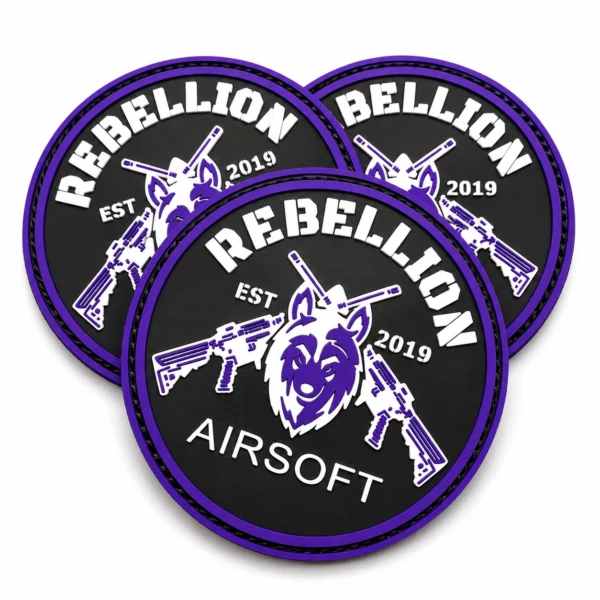 2D PVC Patches | Custom Rubber Patches for Tactical Gear