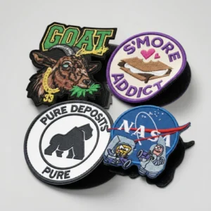 Group of Custom Velcro Patches