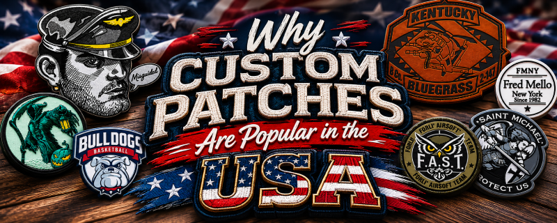 Why Custom Patches Are Popular in the USA