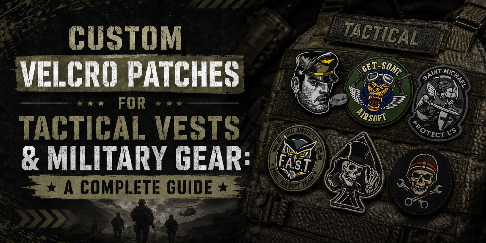 Custom Velcro Patches for Tactical Vests & Military Gear A Complete Guide