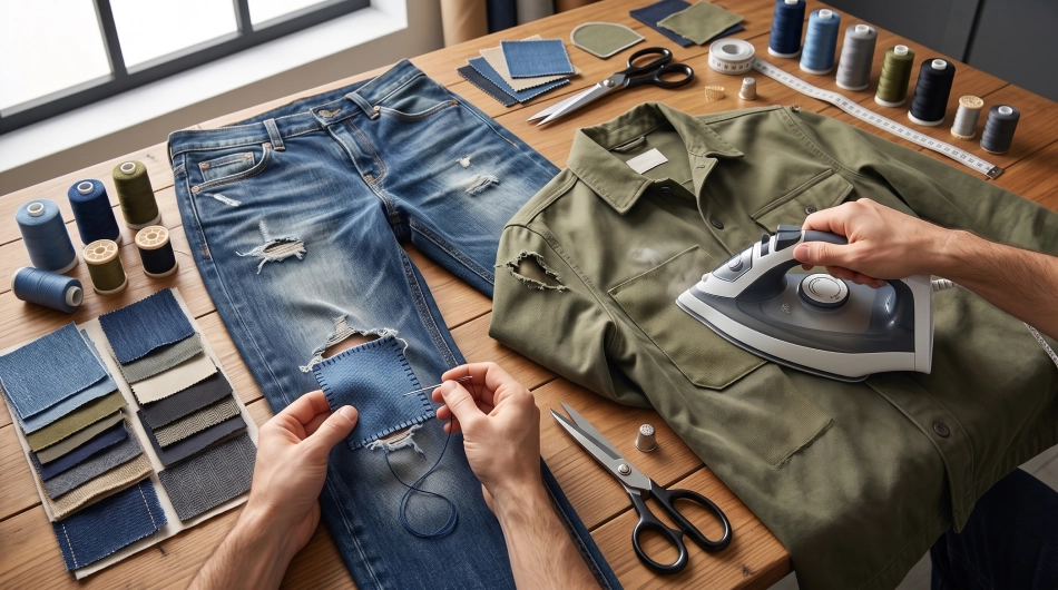 How to Repair Clothes Using Patches