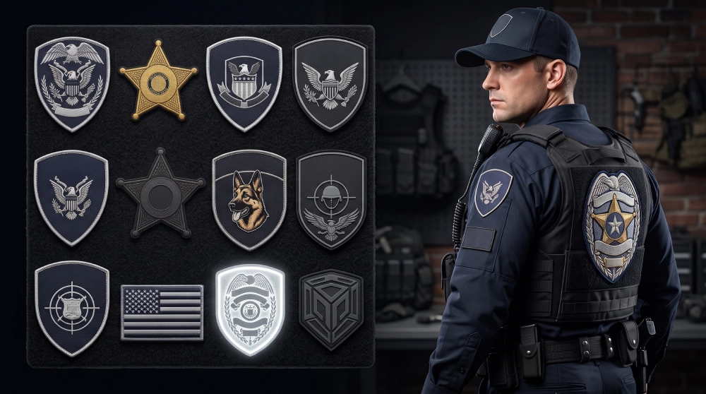 Custom Police Patches: Placement Ideas & USA Made
